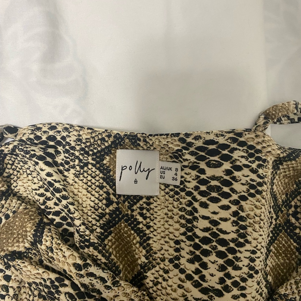 Snake skin body suit from princess Polly size 4